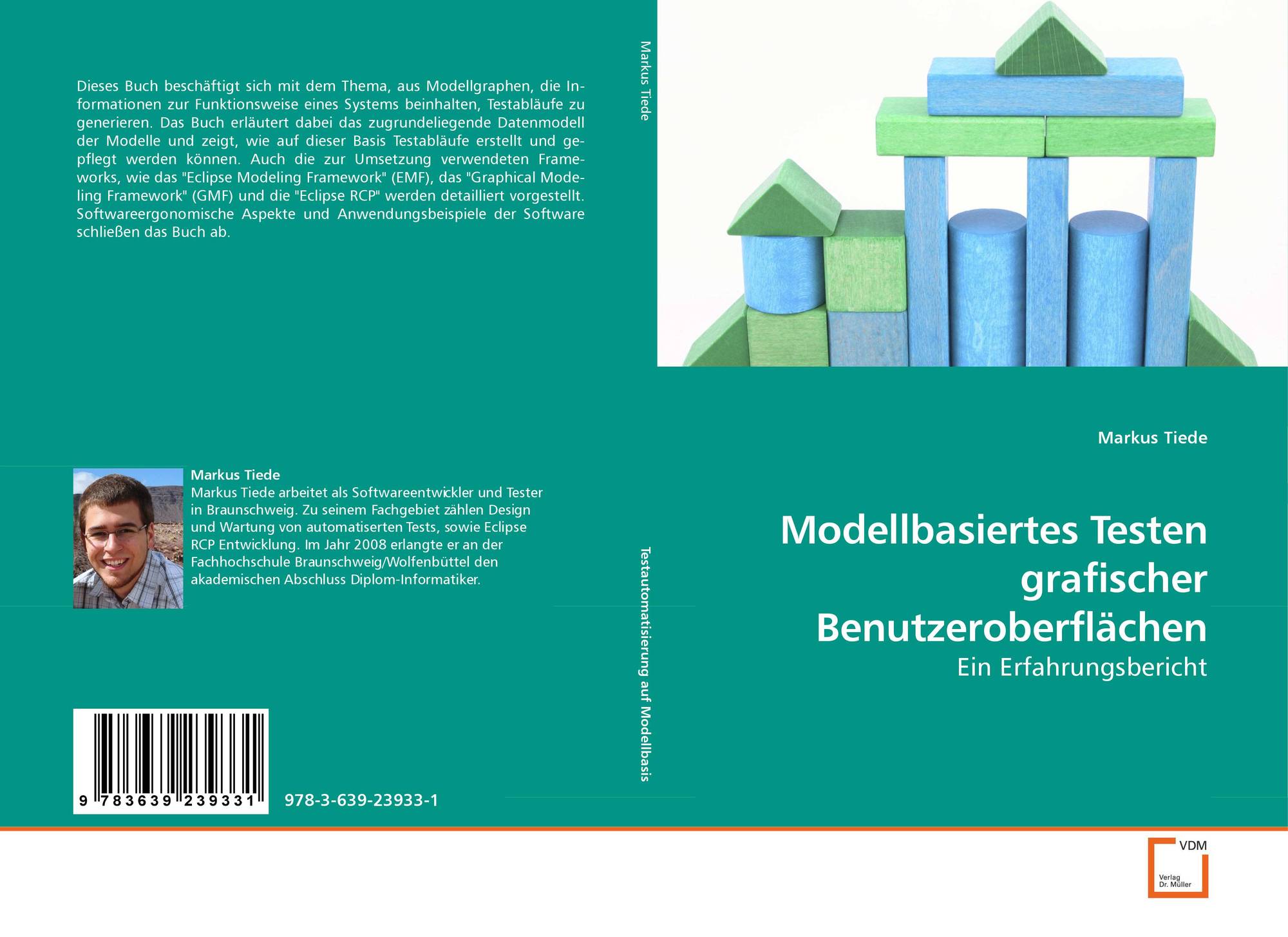 Modellbasiertes Testen grafischer Benutzeroberflächen - Buchcover